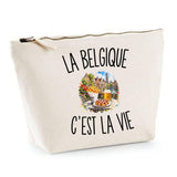 Trousse Beige La Belgique c’est la vie