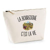Trousse Beige La Bourgogne c’est la vie