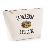 Trousse Beige La Bourgogne c’est la vie