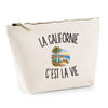 Trousse Beige La Californie c’est la vie