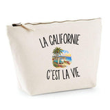 Trousse Beige La Californie c’est la vie