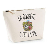 Trousse Beige La Corrèze c’est la vie