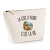 Trousse Beige La Côte d’Ivoire c’est la vie