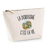 Trousse Beige La Dordogne c’est la vie