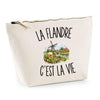 Trousse Beige La Flandre c’est la vie