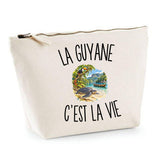 Trousse Beige La Guyane c’est la vie