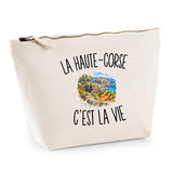 Trousse Beige La Haute-Corse c’est la vie