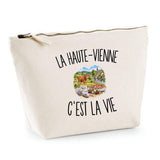 Trousse Beige La Haute-Vienne c’est la vie