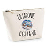 Trousse Beige La Laponie c’est la vie