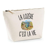 Trousse Beige La Lozère c’est la vie