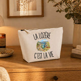 Trousse Beige La Lozère c’est la vie