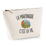Trousse Beige La Martinique c’est la vie