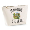 Trousse Beige La Mayenne c’est la vie
