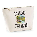 Trousse Beige La Nièvre c’est la vie