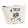 Trousse Beige La Norvège c’est la vie