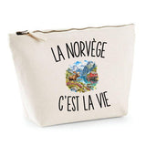 Trousse Beige La Norvège c’est la vie