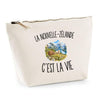 Trousse Beige La Nouvelle-Zélande c’est la vie