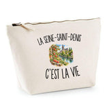 Trousse Beige La Seine-Saint-Denis c’est la vie