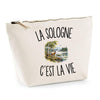 Trousse Beige La Sologne c’est la vie