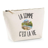 Trousse Beige La Somme c’est la vie