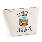 Trousse Beige La Suisse c’est la vie