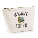 Trousse Beige La Thaïlande c’est la vie