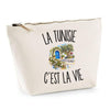Trousse Beige La Tunisie c’est la vie