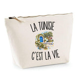 Trousse Beige La Tunisie c’est la vie