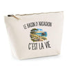 Trousse Beige Le Bassin d’Arcachon c’est la vie