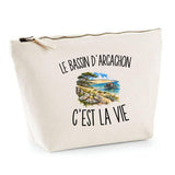 Trousse Beige Le Bassin d’Arcachon c’est la vie