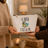 Trousse Beige Le Brésil c’est la vie