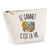 Trousse Beige Le Cannet c’est la vie