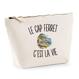 Trousse Beige Le Cap Ferret c’est la vie