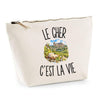 Trousse Beige Le Cher c’est la vie