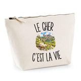 Trousse Beige Le Cher c’est la vie