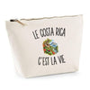 Trousse Beige Le Costa Rica c’est la vie