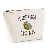 Trousse Beige Le Costa Rica c’est la vie