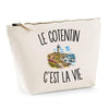 Trousse Beige Le Cotentin c’est la vie