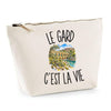 Trousse Beige Le Gard c’est la vie