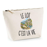 Trousse Beige Le Lot c’est la vie