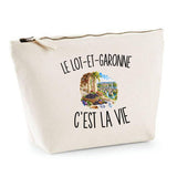 Trousse Beige Le Lot-et-Garonne c’est la vie