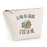 Trousse Beige Le Pas-de-Calais c’est la vie