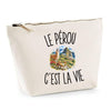 Trousse Beige Le Pérou c’est la vie