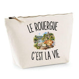Trousse Beige Le Rouergue c’est la vie