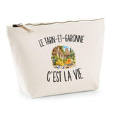 Trousse Beige Le Tarn-et-Garonne c’est la vie