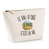 Trousse Beige Le Val-d’Oise c’est la vie
