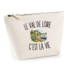 Trousse Beige Le Val de Loire c’est la vie
