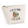 Trousse Beige Le Val-de-Marne c’est la vie
