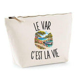 Trousse Beige Le Var c’est la vie