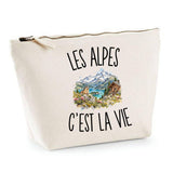 Trousse Beige Les Alpes c’est la vie